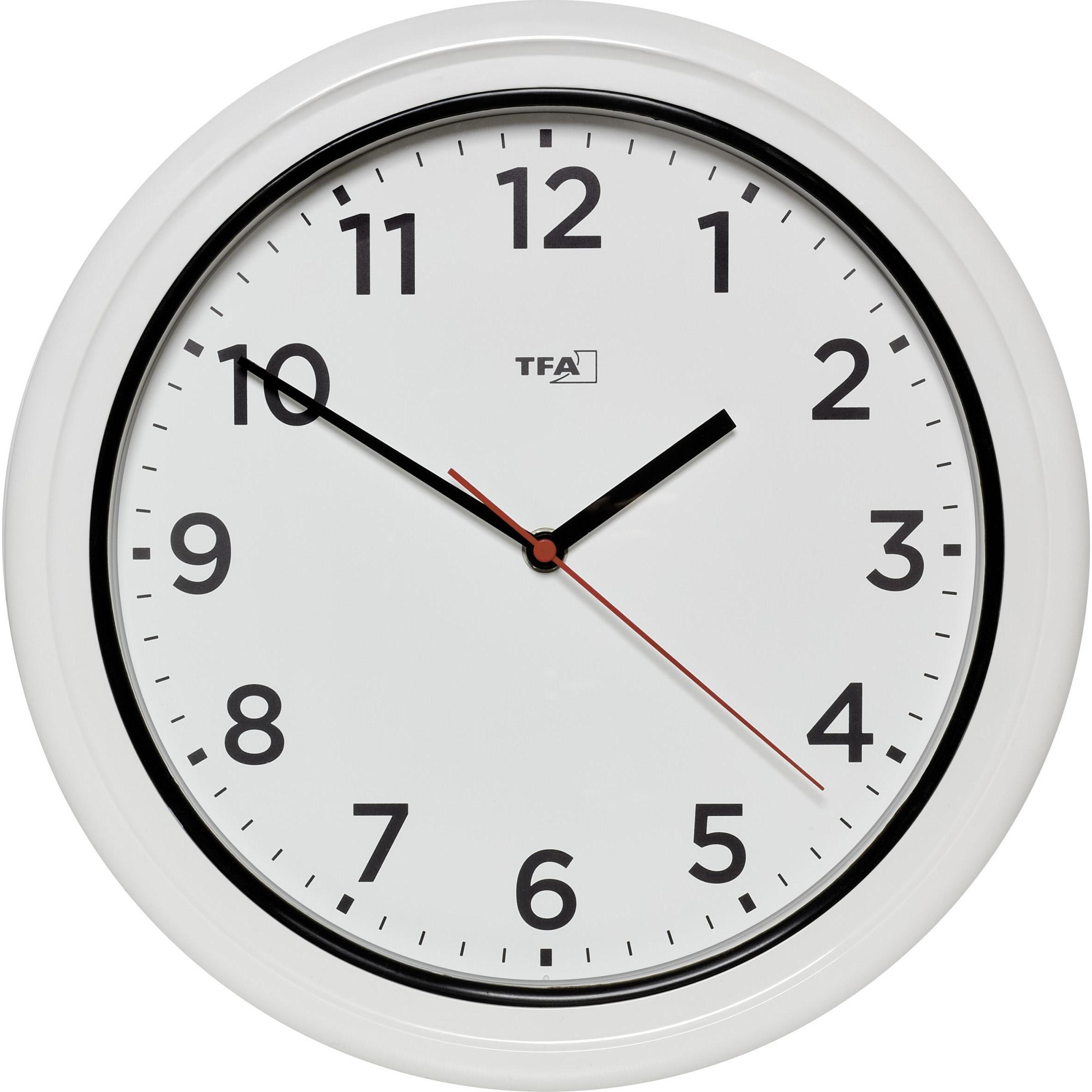 TFA, Orologio da parete, Analoge Outdoor-Wanduhr (30.50 cm)