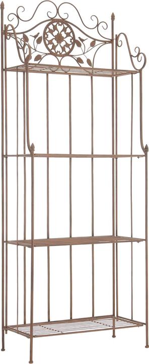 Immagine prodotto CLP Scaffale a terra Flora, marrone antico (66 x 32 x 175 cm)