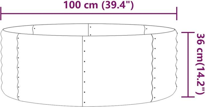 Produktbild vidaXL Hochbeet