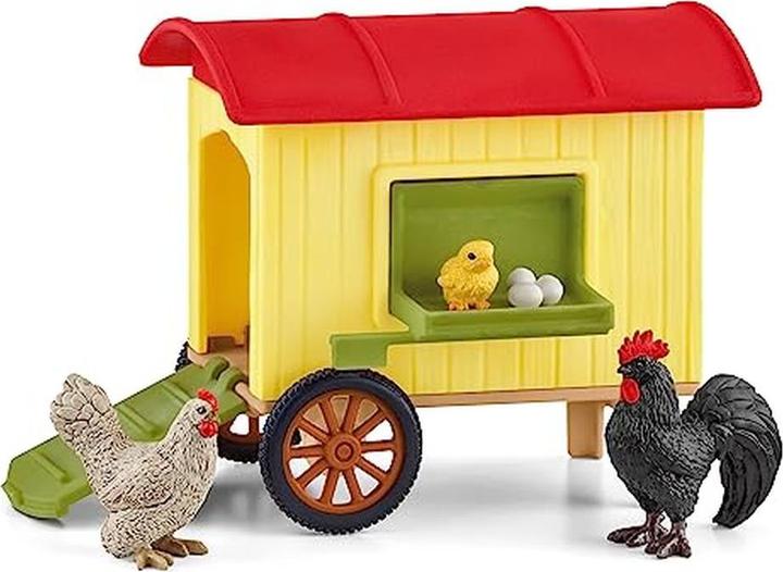 Produktbild Schleich Farm World H?hnerstall & Pferdestall