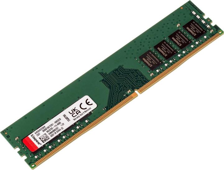 Actual product image Kingston Memory DDR4 8GB 3200MHz Non-ECC (1 x 8GB, 3200 MHz, DDR4-RAM, DIMM)