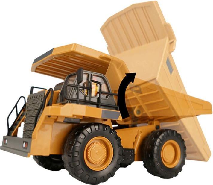Produktbild Hermex Ferngesteuerter Muldenkipper Kipplaster Baufahrzeugmodell 1.20