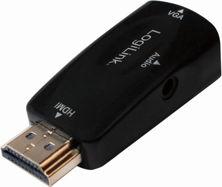 LogiLink HDMI zu VGA Konverter (HDMI Stecker), ® (CV0107)