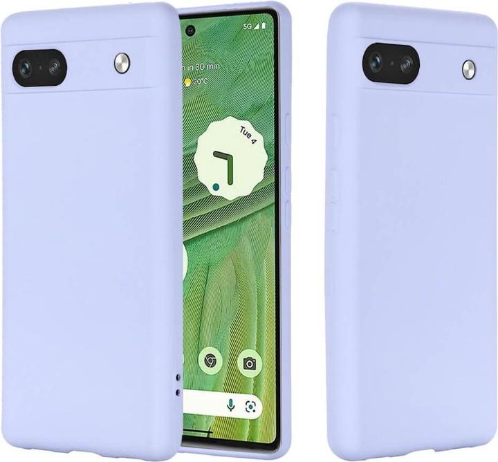Produktbild Cover-Discount Google Pixel 7a - Silikon Gummi Hülle violett (Google Pixel 7a)