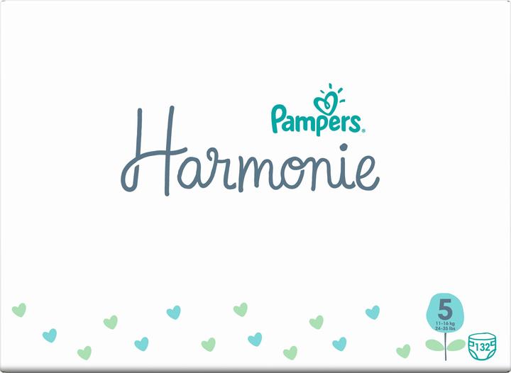 Actual product image Pampers Harmony (Size 5, Monthly box, 132 Piece)
