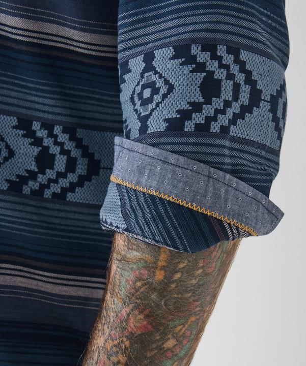 Actual product image Joe Browns Aztec Stripe Long Sleeve Shirt (S)