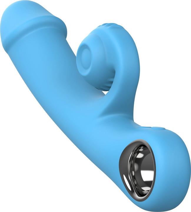 Productafbeelding Easytoys Online Only Double Lust Flexibler Snail Vibrator Blau