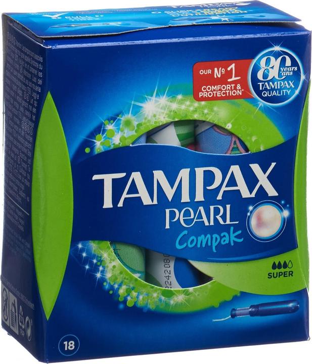 Produktbild Tampax Compak Pearl (18 x, Large)