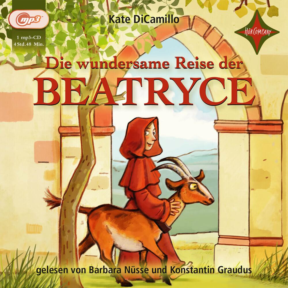 Die wundersame Reise der Beatryce, Hörbücher von Kate DiCamillo, Konstantin Graudus, Barbara Nüsse, Uwe-Michael Gutzschh...