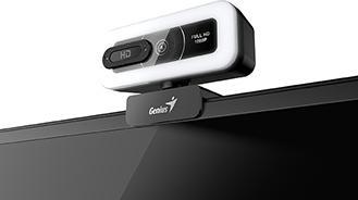 Produktbild Genius FaceCam Light Webkamera, schwarz LED-Licht