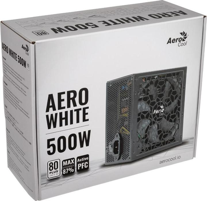 Image du produit AeroCool Alimentation électrique AERO WHITE (500 W)