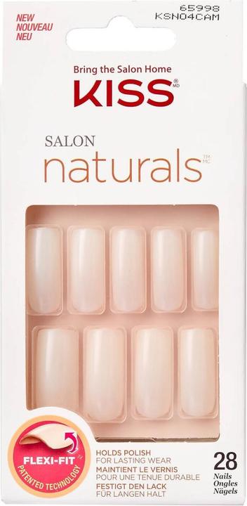KISS Nails - Natural Nails Go Rouge (Ongles artificiels)