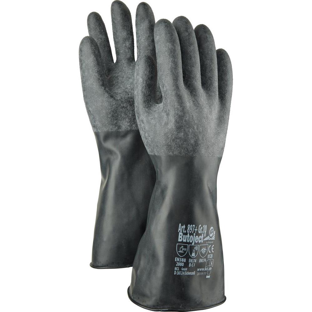 Thumbnail - Honeywell KCL Handschuh Butoject 897 Gr. 10, Backhandschuhe + Topflappen, Schwarz