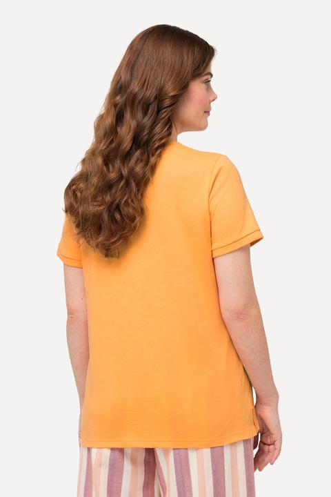 Produktbild Ulla Popken T-Shirt, Pfirsich, Rundhals, Halbarm (50, 52)