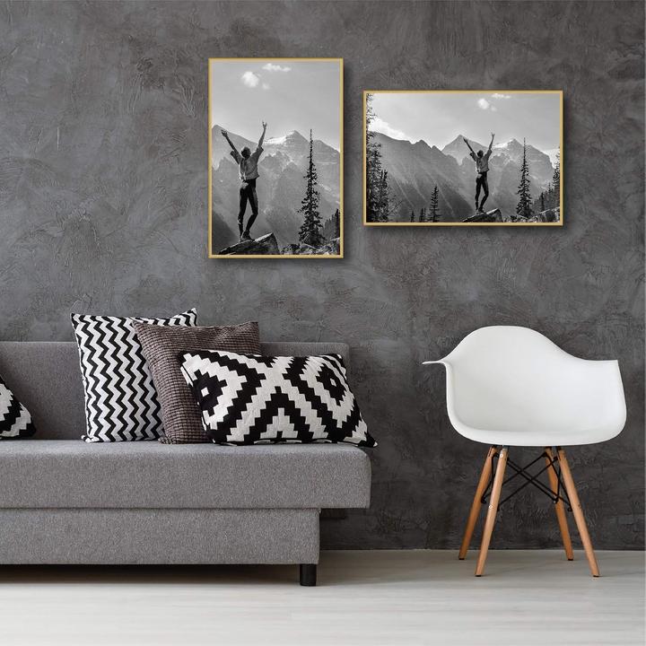 Produktbild Haes Deco Deco Kunststoff-Fotorahmen 40x60 cm EF9G Easy Frame Gold (40 x 60 cm)