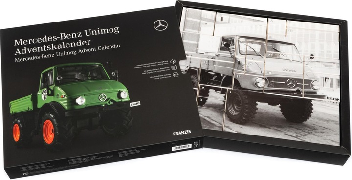 Actual product image Franzis Mercedes-Benz Unimog