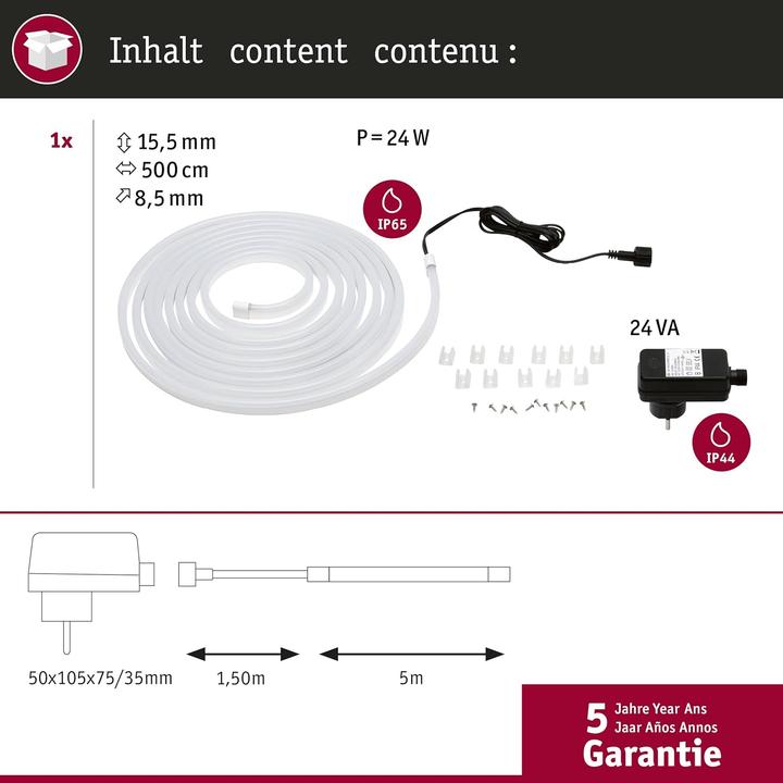 Produktbild Paulmann SimpLED (Warmweiss, 500 cm, Outdoor)