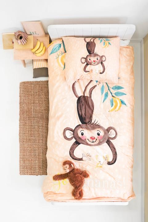 Actual product image Palo Go Banana's Multi duvet cover