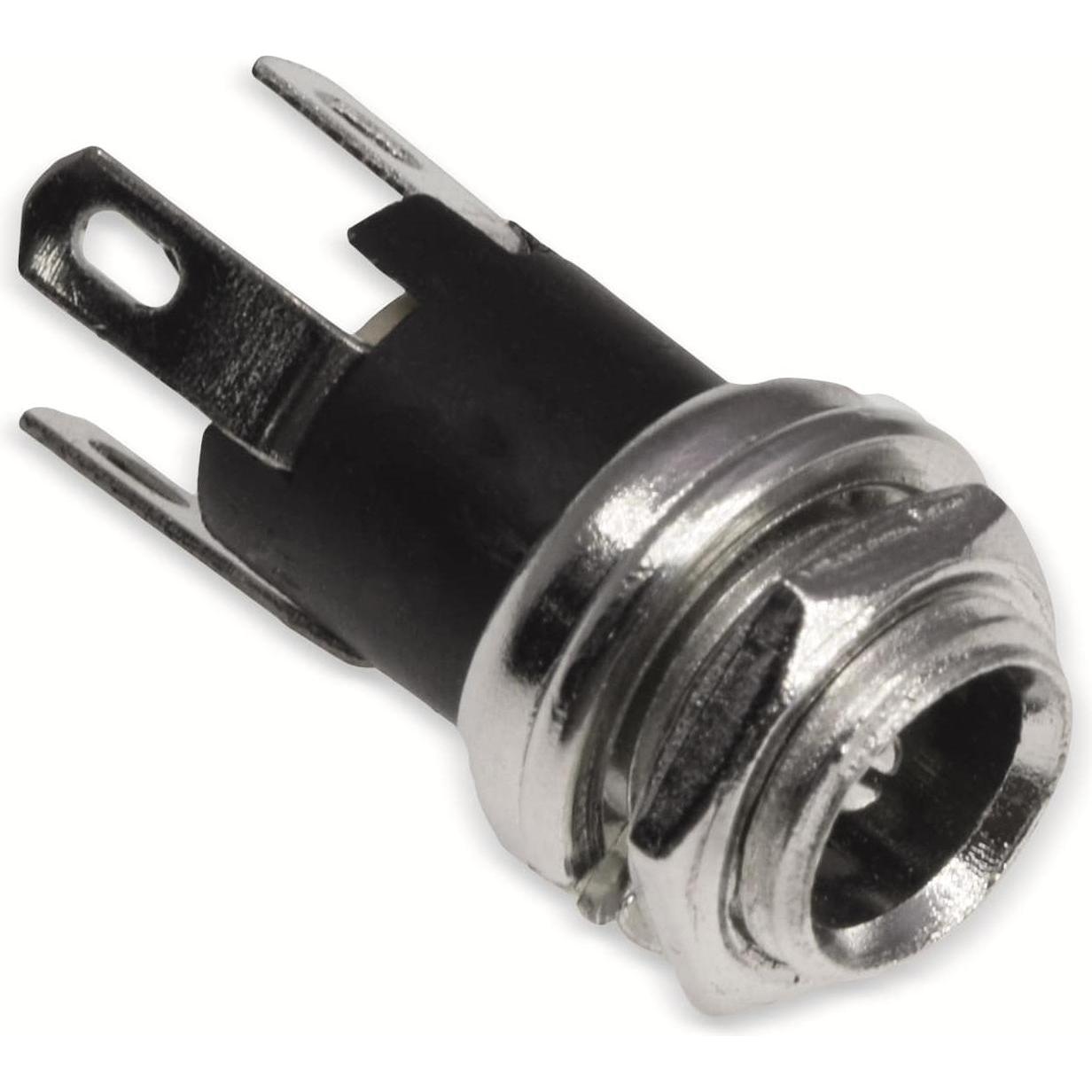 Thumbnail - Econ Einbau-Hohlbuchse, 5,5/2,1, Lötanschluss, Elektronikkabel + Stecker