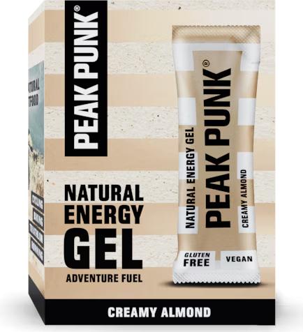 Produktbild Peak Punk Natural Energy Gel (Almond, Cream, 12 Stk., 300 g)