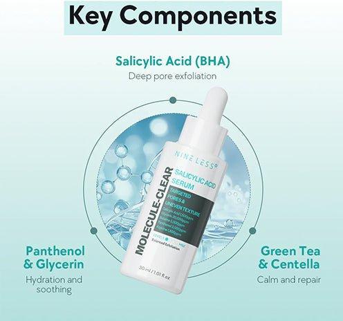 Produktbild Nineless Molecule-Clear Salycylic Acid Serum (30 ml)