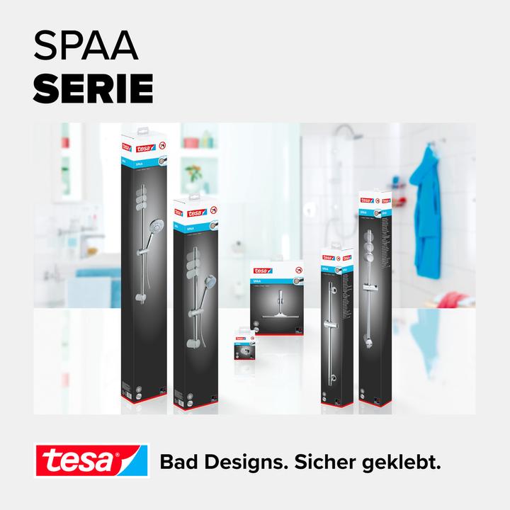 Image du produit tesa Support de douche mural SPAA avec solution adhésive sans perçage