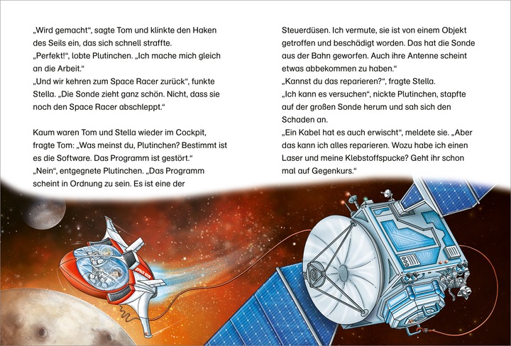 Produktbild Tessloff Der kleine Major Tom. Band 17. Rettungsmission zum Pluto (Deutsch, Bernd Flessner, Peter Schilling, 2023)