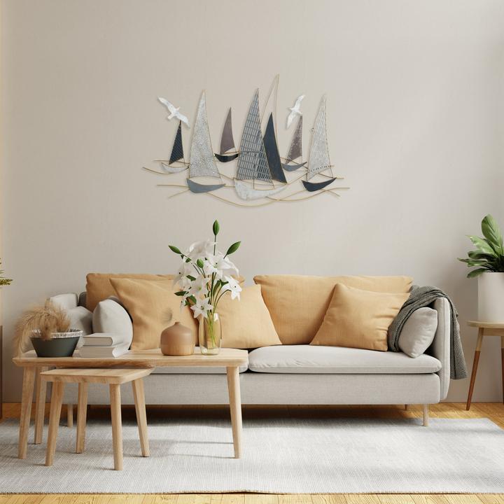 Produktbild Boltze Home Wanddekoration Hanse 109 x 69 cm, Eisen