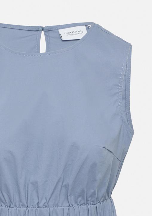 Actual product image Comma Kleid Kurzes Popeline-Kleid mit elastischem Taillen-Einsatz (44)