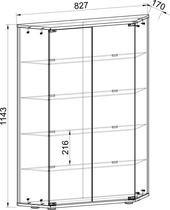 Immagine prodotto VCM Benila (83 x 17 x 114 cm)