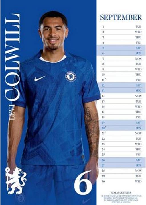 Image du produit Chelsea FC - Calendrier mural (A3)
