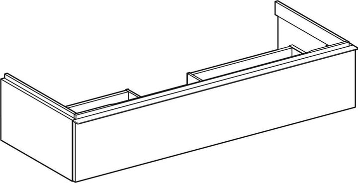 Produktbild Geberit iCon Unterschrank für Waschtisch, 1 Schublade, 118,4x24,7x47,6 cm, 502313 (118.5 x 47.5 x 25 cm)