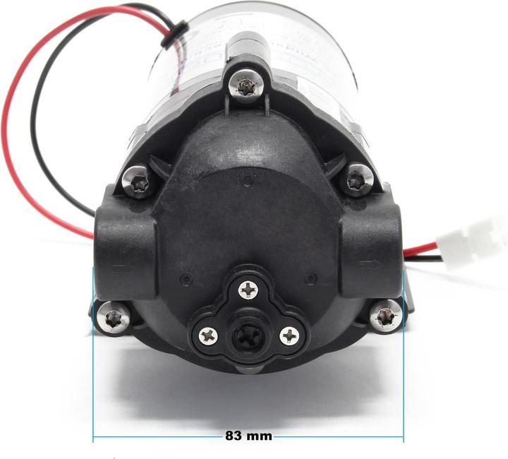 Actual product image Naturewater Booster Pump with 500 GPD (1900 l/day) 100W for Reverse Osmosis Systems (Booster pump)