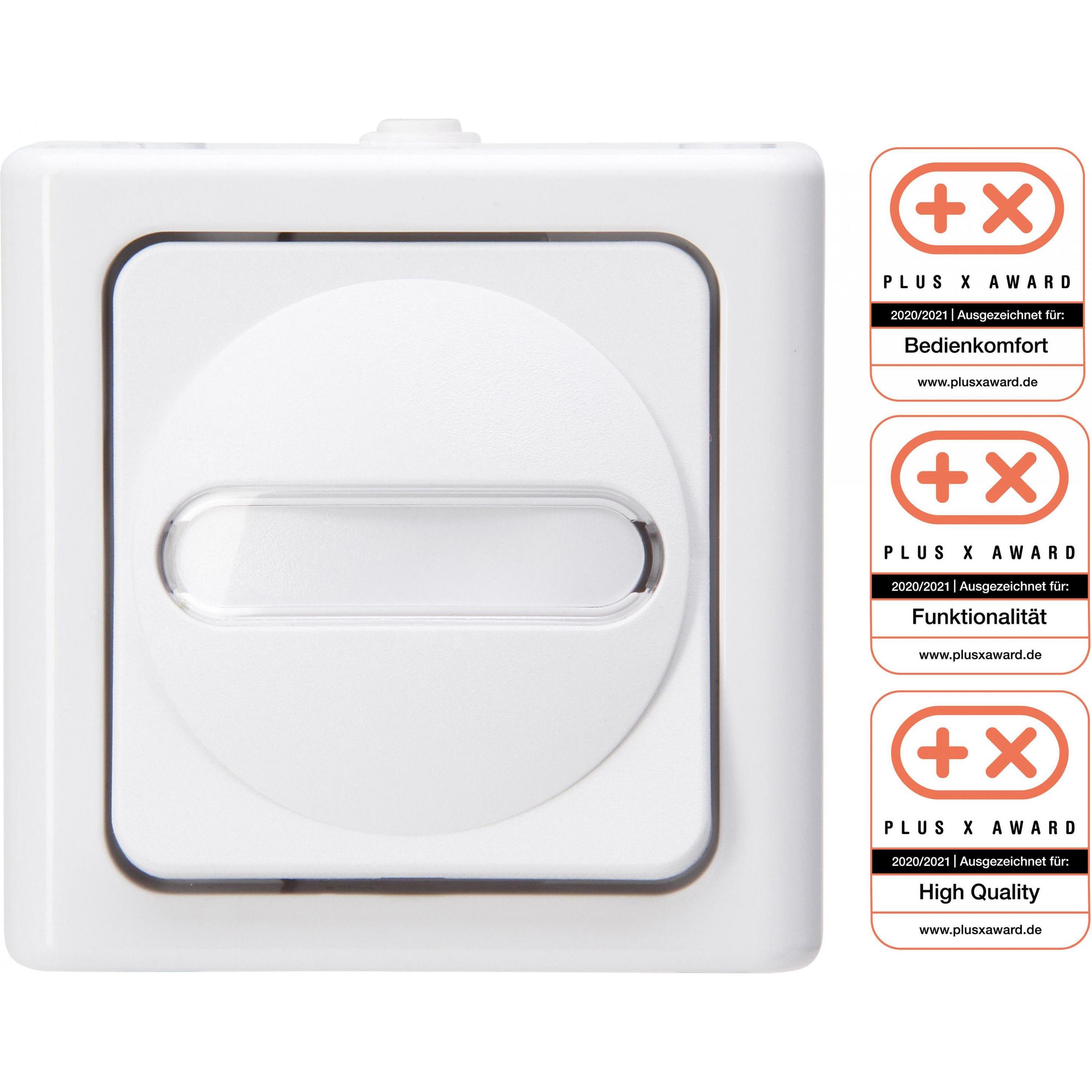 Thumbnail - Kopp APWG Blue Electric 5606.0200.7 Aus-Wechsel arktis-weiss, Taster + Schalter, Weiss