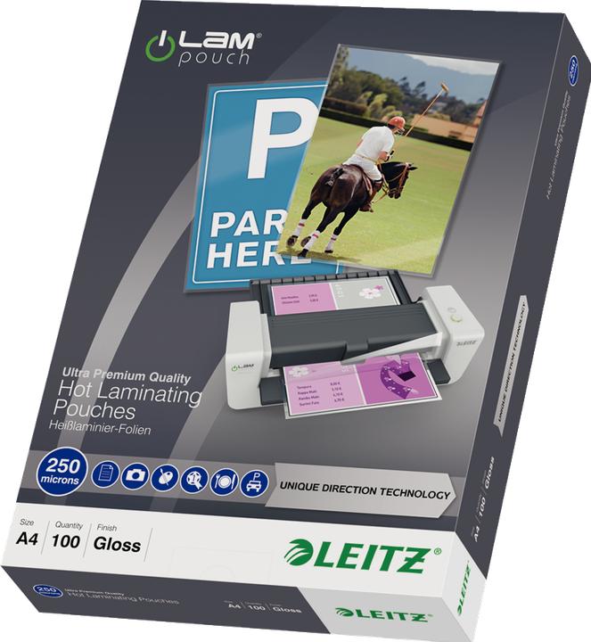 Immagine prodotto Leitz Film di laminazione (A4, 100 Pezzo/i, 250 µm)