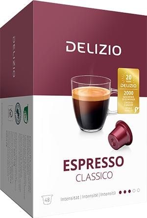 Produktbild Delizio Espresso Classico (48 x Port.)
