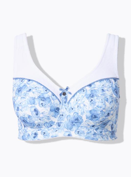 Actual product image Ulla Popken Porcelain Rose Relief Bra (Single pack, 95 E)