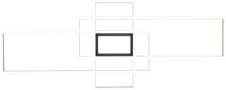 Produktbild Trio Irvine Deckenleuchte, 7100 lm, 3000-6500 K, LED 60 W, mattes Messing/mattes Schwarz (7100 lm)