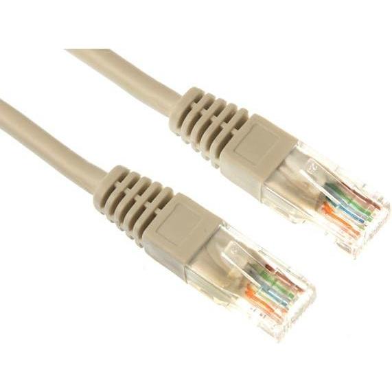 Velleman U/UTP-Kabel CAT5e 10 Meter beige (10 m), Netzwerkkabel