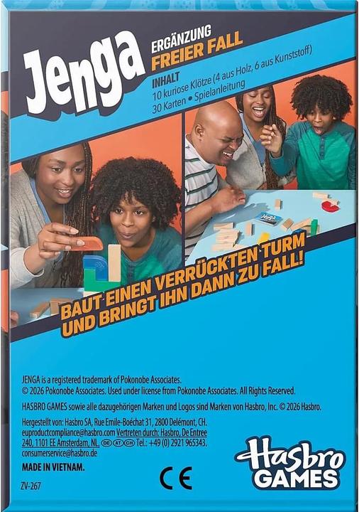 Produktbild Hasbro Jenga Expansion Downfall