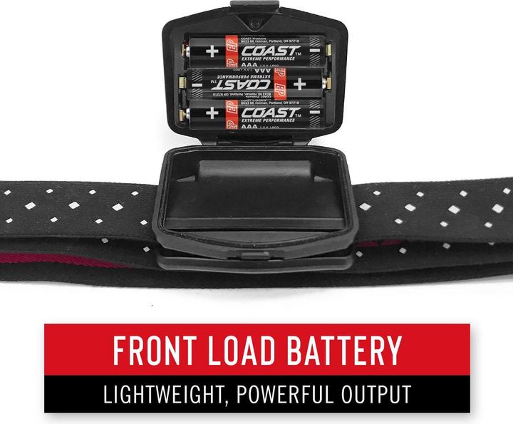 Image du produit Coast Lampe frontale FL60R (455 lumens) - en boîte cadeau (450 lm)