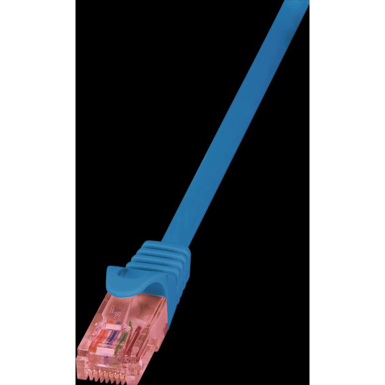 LogiLink Netzwerkkabel (U/UTP, CAT6, 1.50 m), Netzwerkkabel