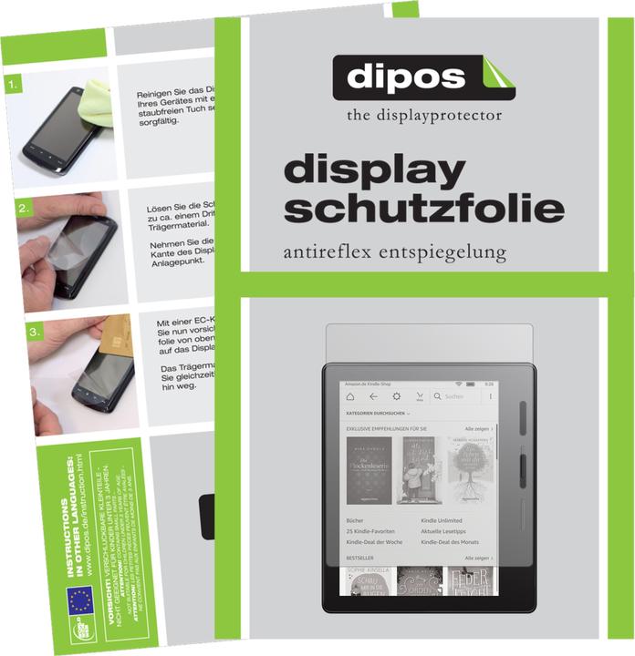 Immagine prodotto Dipos Pellicola Protettiva Antiriflesso (2 Pezzo/i, Kindle Oasis 2017)