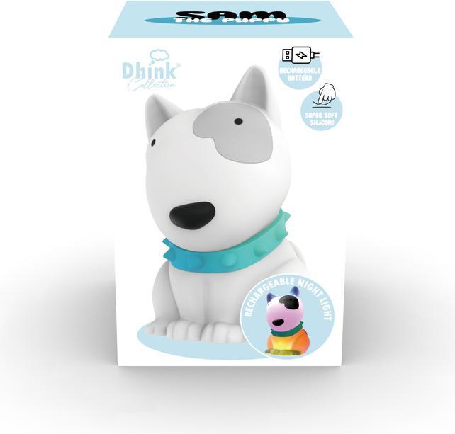 Image du produit Dhink Medium Nightlight Puppy Sam Soft Touch Rechargeable
