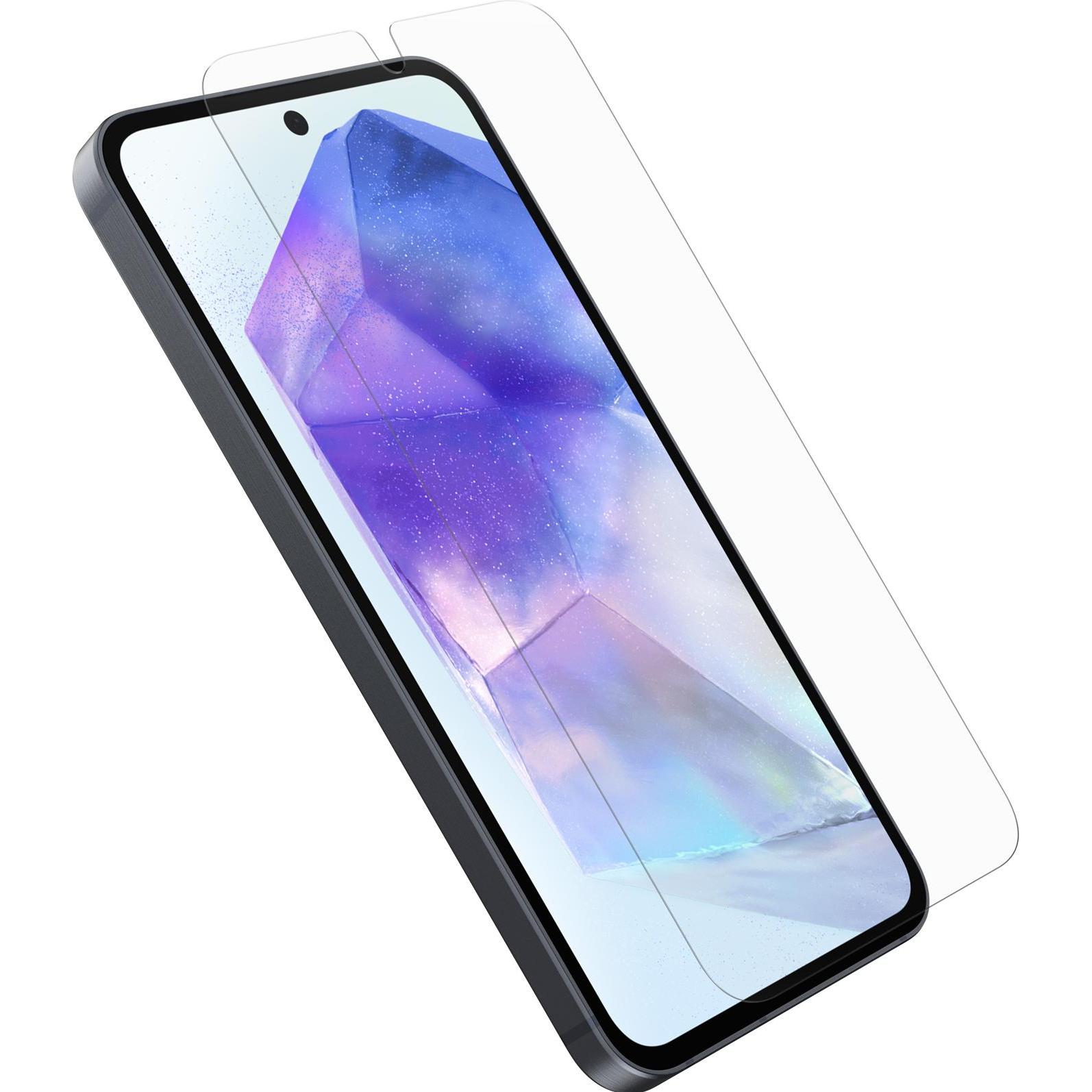 OtterBox Screen Protector Glass (1 Stück, Samsung Galaxy A35), Smartphone Schutzfolie, Transparent