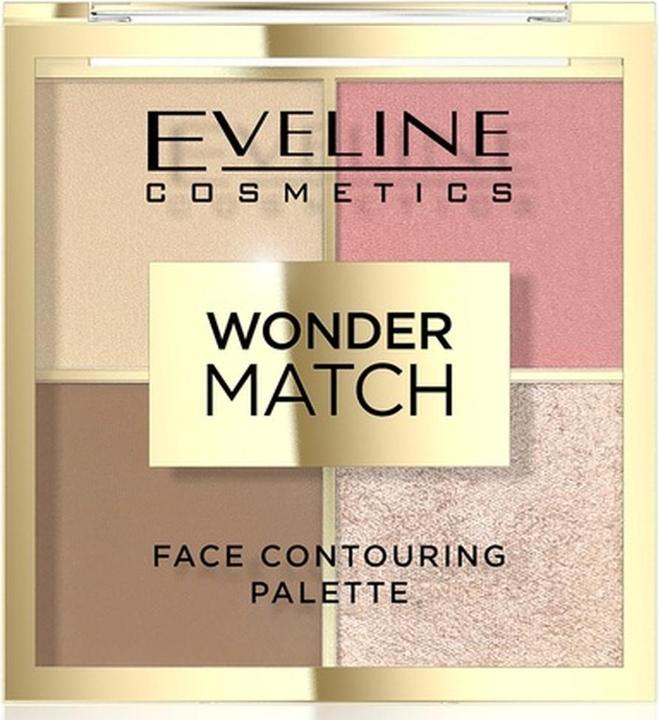 Eveline KOL Paleta do konturowania WONDER MATCH 02