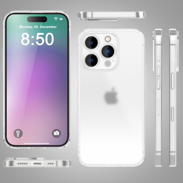 Actual product image Nalia Extremely Thin 0.3mm Matt Hardcase (Apple iPhone 16 Pro)