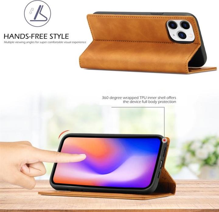Produktbild Ueli Express Buch Etui Wallet mit Kartenfach (Apple iPhone 13 Pro Max)