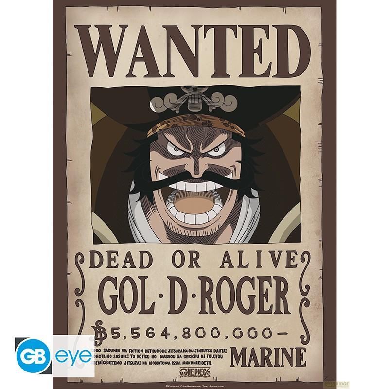 Thumbnail - ABYstyle, Bilder, One Piece - Wanted Roger & Newgate (52 x 38 cm)