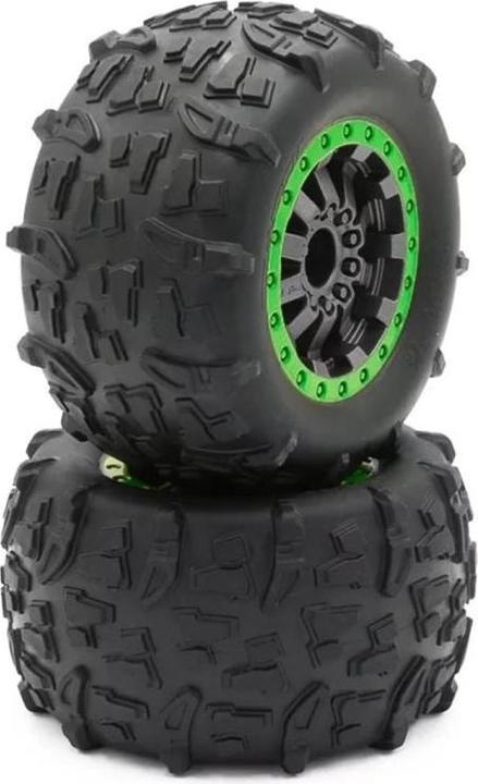 Image du produit Funtek Roues complètes STX / MTX 112/63 mm Vert, 2 pièces